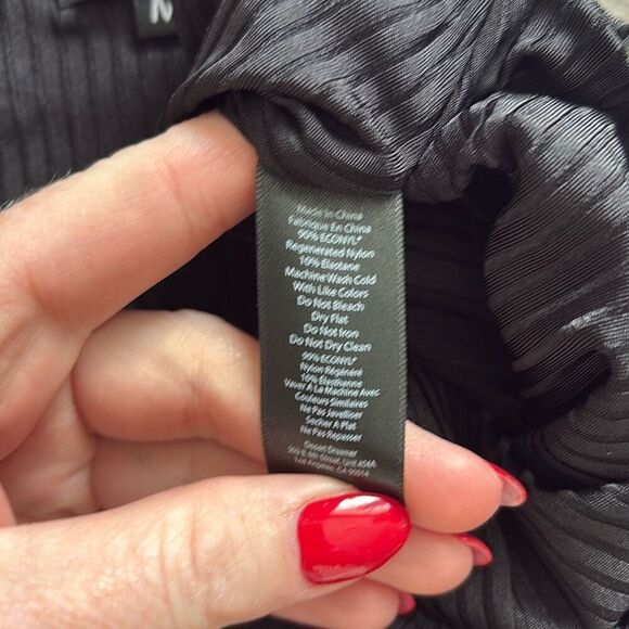 🐿️ NWT Urban Outfitters Desert Dreamer Black Embroidered Bikini Bottoms Medium - Picture 3 of 5